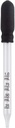 EZY DOSE Kids Straight-Tip Ear och Eye Medicine Dropper för flytande och medicin, 1mL Capacity Calibrated Glass, Gummi Bulb, Leverera korrekt dos, Clear, BPA Free