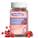 Cranberry Gummies 1000mg, Cranberry Supplements for Women, with D-Mannose 250mg, Womens Probiotic Gummies, Urinary Tract Health, Cranberry Flavor, NO GMOs, 60 Count