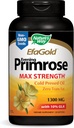 Naturens Way Evening Primrose, EFA Gold Cold Pressed Oil 1300mg, 120 Softgels