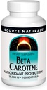 Källa Naturals Beta Carotene 25000 iu Antioxidant skydd - Konverterad av kroppen till vitamin A - 100 Softgels