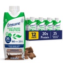 Se till att växtbaserade Vegan Protein Chocolate Nutrition Shake I Gluten-Free I Dairy-Free I Soy-Free Shake 12 Pack