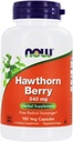 Nu Hawthorn Berry 540mg, 100 Veg Capsules (Pack of 4)