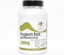 Pygeum Bark Standardized Extract 100mg 12% fytosteroler - 100 kapslar - Inga tillsatser - Naturtitionstillägg
