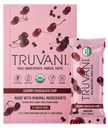Truvani Plant Based Snack Bars | Cherry Chocolate Chip 12 Pack | 5g Protein | USDA Organic och Vegan | Den enda baren | Dairy, Soy och Gluten Free | Individuellt inslagna