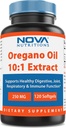 Nova Nutritions Oregano Oil 250 mg 10:1 Extrakt - Non-GMO & Gluten Free - Olja av Oregano Pills - Immun Support - 120 Softgels