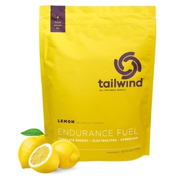 Tailwind Nutrition Endurance Fuel, Carbohydrate & Electrolyte Sports Drink Mix Powder, Gluten-Free, Vegan, Lemon, 50 portioner