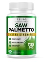 Såg Palmetto Prostate Supplement för Män, 3-i-1 Fördelar, Extra Styrka DHT Blocker för hårtillväxt och Beta Blocker för urinhälsa, Potent Prostate Function Support, 30 Day Supply (60 Count)