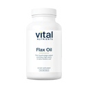 Vital Nutrients Flax Seed Oil 3000mg | Cold Pressed Flax Oil med hög koncentration av ALA för hjärthälsa * | Gluten, Dairy och Soy Free | Non-GMO | 100 Softgels