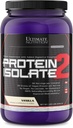 Ultimate Nutrition Vegan Plant Based Protein Isolate Powder - No Sugar and No Lactose - 20 Grams of Protein Per Serving med 100% naturligt upptagna BCAAs, Vanilla, 2 pund