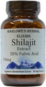 Barlowes Herbal Elixirs Shilajit Extract | 500mg Per Capsule | 50% Fulvic Acid | Mineral-Rich Himalayan Supplement för Vitality & Wellness | 60 Vegan Capsules | Non-GMO, Gluten-Free, Glass Bottled