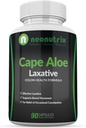 Cape Aloe Natural Laxatives for Constipation Relief- Promotes Healthy Bowel Movement- Supplement for Men & Women - Herbal Detox - 90 Capsules - Made in The USA by Neonutrix