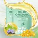 VivoNu Oil of Oregano med Black Seed Oil, Balanced Oil of Oregano Capsules, Organic OreganoOil Softgels,Carvacrol, Thymoquinone, Non-GMO