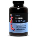 Legion Lunar Natural Sleep Aid Chewable Tablets med Melatonin, L-Glycin, 30 Servering