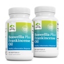 Terry Naturally Boswellia Plus Frankincense Oil - Gemensamt Support Supplement för att stödja Mobility & Joint Comfort - Support Cellular Health med Boswellia & Frankincense Oil - 60 Softgels (Pack of 2)