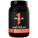 Regel 1 R1 Protein Whey Isolate - med 25g Protein & 6g BCAA exklusivt från Isolated & Hydrolyserade källor för träningsåterhämtning (2 pund *, jordgubbar & Crème)