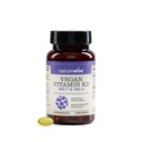 NatureWise Vitamin K2 600mcg Tillägg med MK-7 100mcg & MK-4 500mcg - Förbättrad biotillgänglig formel - K Komplex för ben och hjärthälsa - Vegan, Glutenfri, icke-GMO -90 Softgels[3-månaders leverans]