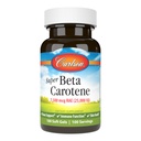 Carlson - Super Beta Carotene, 25000 IE (15 mg), vitamin A som Beta Carotene, Bioavailable och Bioactive Form, Vision Health, Healthy Skin, 100 Softgels