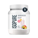 Isopure Clear Whey Isolate Protein Powder, Lactose Free, Gluten Free, Naturligt smaksatt, Tropical Punch, 20g Protein Per Servering, 14.1 Oz, 16 portioner (Packaging May Vary)