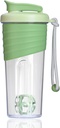 Shaker Bottle för proteinblandningar,24 oz, Protein Shaker Bottles med Whisk Ball, Mixer Bottle, Protein Bottle,Portable Pre Workout Whey Protein Drink Shaker Cup,Forest Green