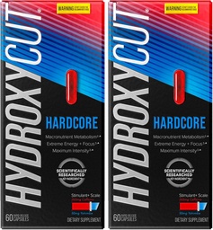 Hydroxycut Viktminskning Piller för kvinnor och män Hardcore | Viktminskning Supplement Pills | Energipiller för att gå ner i vikt | Metabolism Booster för viktminskning | Viktminskning & Energitillskott | 60 Pills
