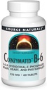 Källa Naturals Coenzymated B-6, främjar ett hälsosamt nervsystem *, 333 mg - 60 tabletter