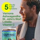 Bästa Quit Rökning produkter | Avsluta Vaping med 3 i 1 kliniskt studerade Vernonia Cinerea St John's Wort Ashwagandha | Kan hjälpa till att minska rökning | All-Natural | Sugar Free Gummies 60 räknas (Bär)