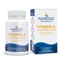 Nordic Naturals Vitamin A + karotenoider, Unflavored - 30 Soft Gels - Lycopene & Astaxanthin - Stöder hud, cellulär hälsa - Non-GMO - 30 portioner