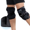 REVIX Ice Packs för Knee Relaxation, Återanvändbar Gel Ice Wraps med kall kompression för förbättrad flexibilitet och återhämtning, Plush Cover och långvarig kall, en uppsättning av två, svart