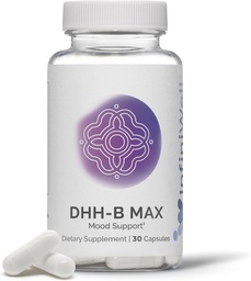 InfiniWell DHH-B Max - 15mg DHH-B Mood Support Supplement - 20x mer potent än standard Magnolia Bark Extract - Främja avkoppling, lugn, kognitiv klarhet och en hälsosam REM Sleep Cycle (30 kapslar)