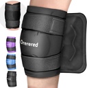 Ice Packs for Injuries Reusable, Knee Gel Ice Pack Wrap Pain Relief for Knee Replacement Surgery, Swelling, Meniscus Tear, ACL, Sports Injuries, Bruises och Arthritis, Elbow Ice Pack Black