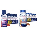 Säkerställ COMPLETE Nutrition Shake, 30g Protein, Meal Replacement Shake, med näringsämnen för immunhälsa, jordgubbar, 10 Fl Oz & Plus Butter Pecan Nutrition Shake, Meal Replacement Shake, 24 Pack