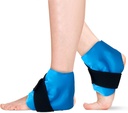Ankle Ice Pack Wrap för Swelling, Återanvändbar Gel Ice Pack för Ankle skador, Cold Compress Therapy för Foot Pain Relief, Achilles Tendonitis, Plantar Fasciitis, Sprains