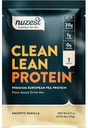 Nuzest - Pea Protein Powder - Clean Lean Protein, Premium Vegan Plant Based Protein Powder, Dairy Free, Gluten Free, GMO Free, Naturally Sweetened Protein Shake, Smooth Vanilla, 1 Servering, 0,9 oz