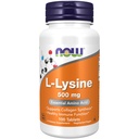 NOW Foods Supplements, L-Lysine (L-Lysine Hydrochloride) 500 mg, Amino Acid, 100 Count (Pack av 1)