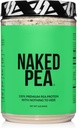 Naked Pea - Pea Protein Isolate - Plant Based, Vegetarian & Vegan Protein. Lätt att gräva, icke-GMO, ingen laktos, ingen soja och glutenfri - 15 portioner