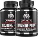 Dr. Emils ARGININE Plus - L Arginine + L Citrulline - 2500 MG High Dose NO Booster Tablets - Nitric Oxide Supplement för vaskularitet och hjärthälsa (arginin AAKG och Citrulline Malate 2:1)