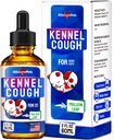 Kennel Cough Treatment for Dogs & Cats – Dog Cough Suppressant Helps with Allergies, Runny Nose, Sneezing – for All Breeds & Sizes – Mullein Leaf and Calendula – 2 Oz