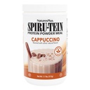 NaturesPlus SPIRU-TEIN Shake - Cappuccino smak - 1,1 lbs, Spirulina proteinpulver - Växtbaserad måltidsbyte, vitaminer och mineraler för energi - vegetarisk, glutenfri - 16 portioner