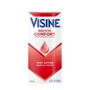 Visine Red Eye Comfort Redness Relief Eye Drops för att hjälpa till att lindra röda ögon på grund av mindre ögonirritationer snabbt, Tetrahydrozoline HCl, 0,5 fl. oz