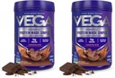 Vega Protein Made Simple, Dark Chocolate - Stevia Free Vegan Protein Powder, Plant Based, Healthy, Gluten Free, Pea Protein för kvinnor och män, 9.6 oz (Packaging May Vary) (Pack of 2)