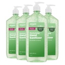 Grundvård - Aloe Vera Hand Sanitizer 62%, 34 fl oz (Pack of 4)