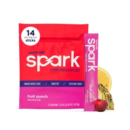 AdvoCare Spark - Energy Drink Mix - Vitamin & Amino Acid Supplement - Stöder energi & Focus * - Portable Immune Support * - Sugar-Free - Fruit Punch, 14 Stick Packs (3,5 oz)
