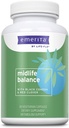 Emerita by Life-flo Midlife Balance, Menopause Supplements for Women, Healthy Balance Support med Black Cohosh och Red Clover, 60-dagars garanti, inte testad på djur, 30 portioner, 60 VegCaps