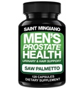 Mäns prostata hälsotillskott - 120 kapslar av avancerad prostata stöd för män med såg Palmetto, stödja urinfunktion och hårhälsa - 3 månader leverans av kosttillskott