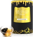 Himalaya Pure Shilajit Sticks med organisk honung, Saffron lätt att konsumera Shilajit 30 Sticks för energiökning Immune 85+ Spår Mineraler 75% + Fulvic Acid 30 Dag Supply