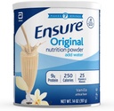 Säkerställ Original Nutrition Shake Powder med 9 gram protein, Meal Replacement Shakes, Vanilla, 14 oz