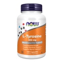 NU Supplements, L-Tyrosine 500 mg, Stöder Mental Alertness*, Neurotransmittor Support*, 120 kapslar
