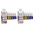 Säkerställ Max Protein Liquid Nutritional Shake med 30 g Protein & Max Protein Nutrition Shake med 30 g protein, 1g socker, High Protein Shake, Creamy Strawberry, 11 fl oz, (Pack of 12)