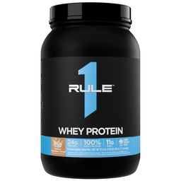 Regel 1 Whey Protein - 24g Fast-Acting Protein från All-Whey Källor med Naturligt Occurring EAAs & BCAAs för Workout Recovery eller Anytime Use (2 pounds *, Toasted Cinnamon Cereal)