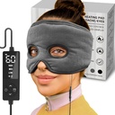 Sticro Sinus Relief Mask Moist Heat med 3 Temp Settings, Ex-Large Headache Mask Electric Face Heating Pad för Sinus Pressure Relief, Migraine, Tension Headache Relief